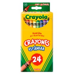 CRAYONES CRAYOLA 52-3024 CAJA CON 24