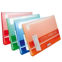 ARCHIVO EXPANDIBLE MAE COLOR SENSES FC-12CS TAMAÑO OFICIO COLORES SURTIDOS