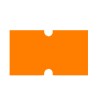 ETIQUETA ALBE PARA ETIQUETADORA MODELO 111221N27 NARANJA