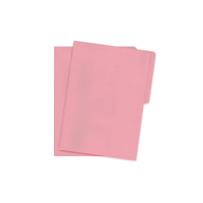 FOLDER OFICIO ROSA PASTEL PAQUETE CON 25