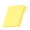 FOLDER CARTA CANARIO PASTEL  PAQUETE CON 25