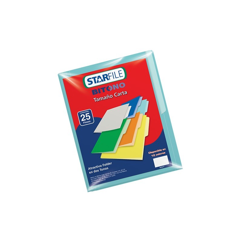 FOLDER STARFILE BITONO CARTA AGUA