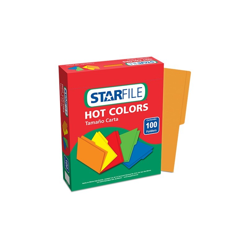FOLDER STARFILE CARTA NARANJA