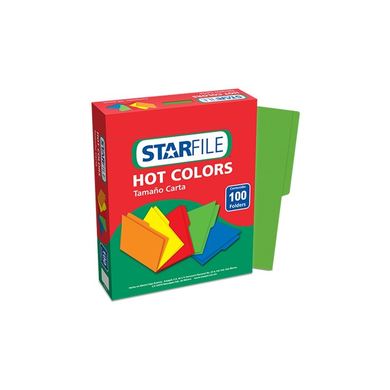 FOLDER STARFILE CARTA VERDE