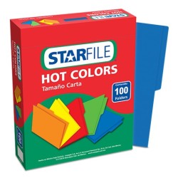 FOLDER STARFILE CARTA AZUL