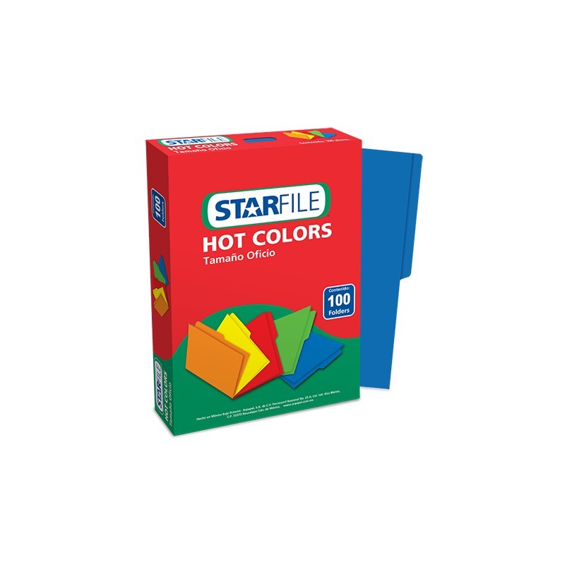 FOLDER STARFILE OFICIO AZUL