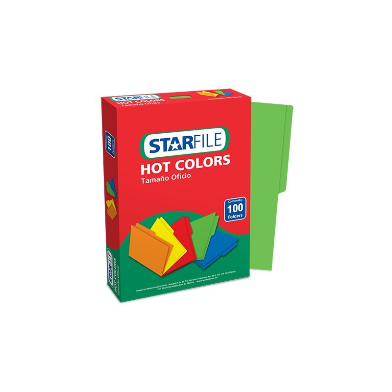 FOLDER STARFILE OFICIO VERDE