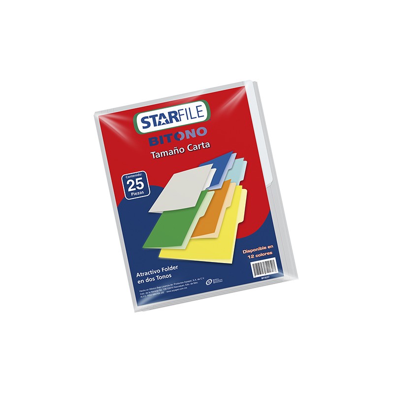 FOLDER STARFILE BITONO CARTA GRIS