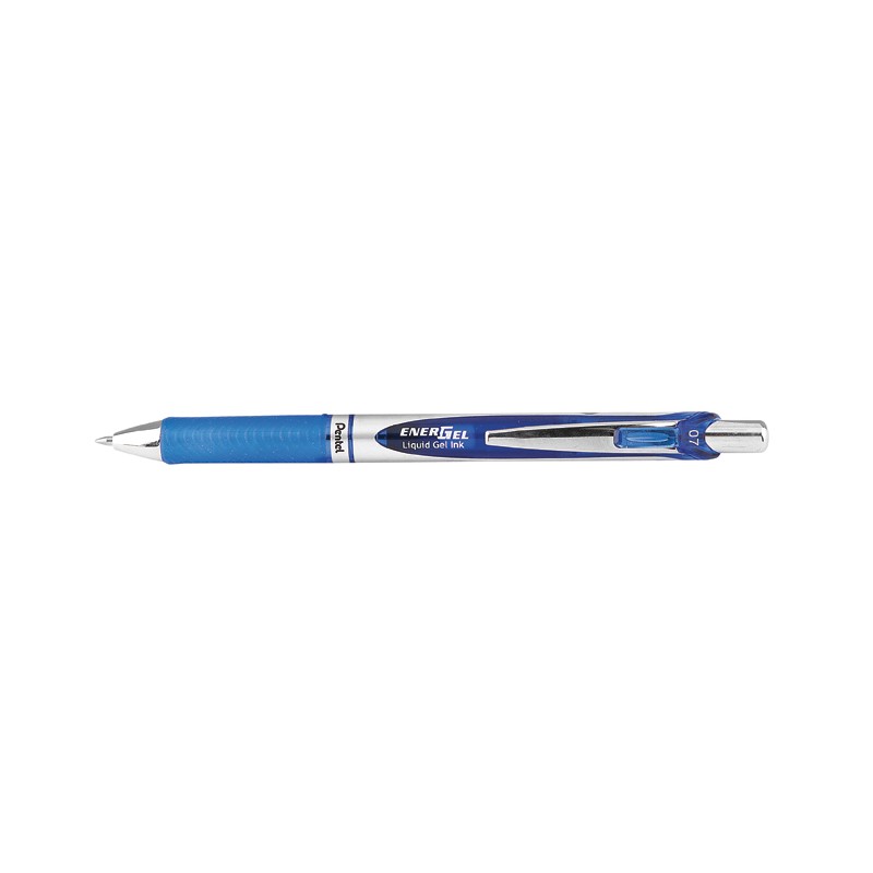 ROLLER RETRACTIL PENTEL ENERGEL BL77-C PUNTO 7 MM. AZUL