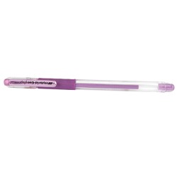 BOLIGRAFO METALICO HYBRID GEL PENTEL K118-MV VIOLETA