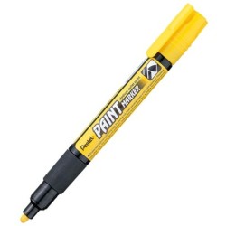MARCADOR INDUSTRIAL PENTEL MMP20G PUNTA GRUESA AMARILLO