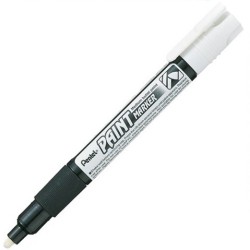 MARCADOR INDUSTRIAL PENTEL MMP20W PUNTA GRUESA BLANCO