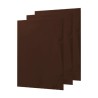 PAPEL CHINA CAFE OBSCURO 50X75 CMS. PAQUETE CON 1,000 PLIEGOS