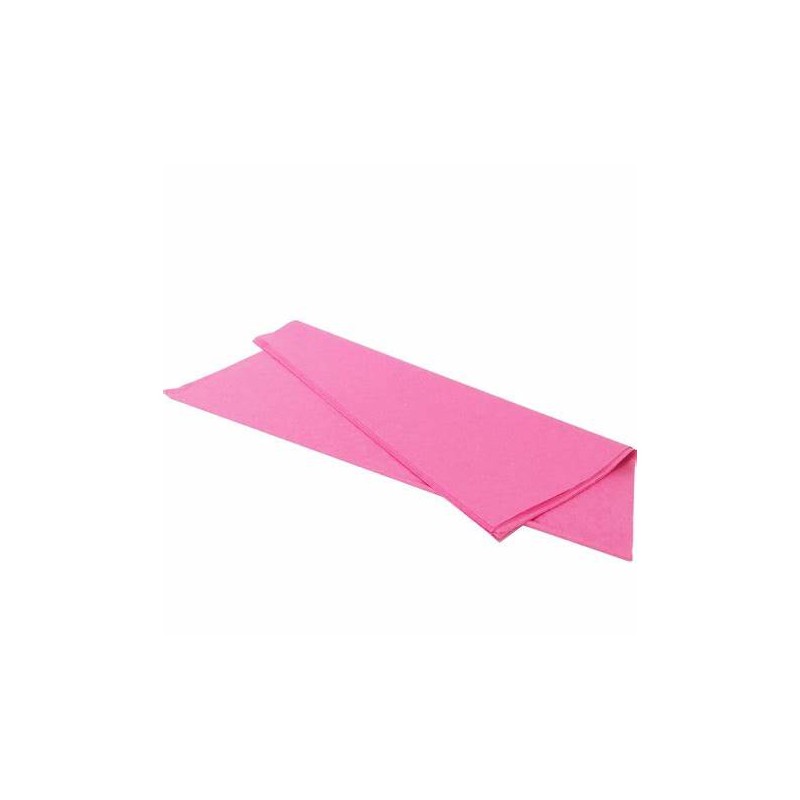 PAPEL CHINA ROSA 50X75 CMS. PAQUETE CON 1,000 PLIEGOS
