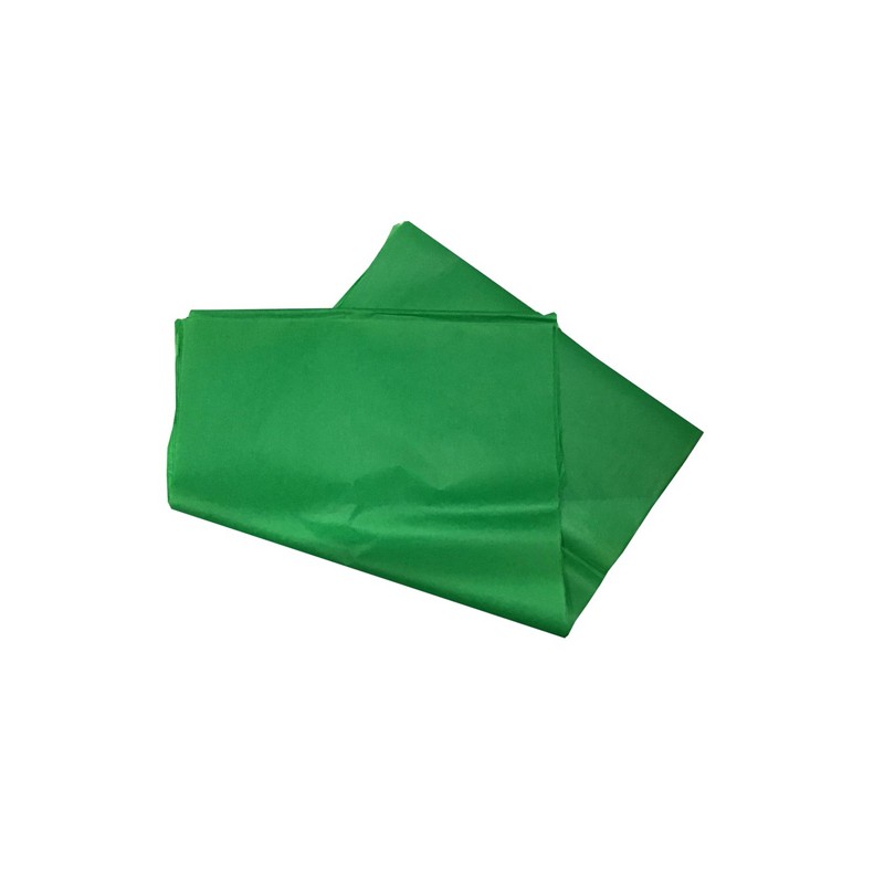 PAPEL CHINA VERDE BANDERA 50X75 CMS. PAQUETE CON 1,000 PLIEGOS