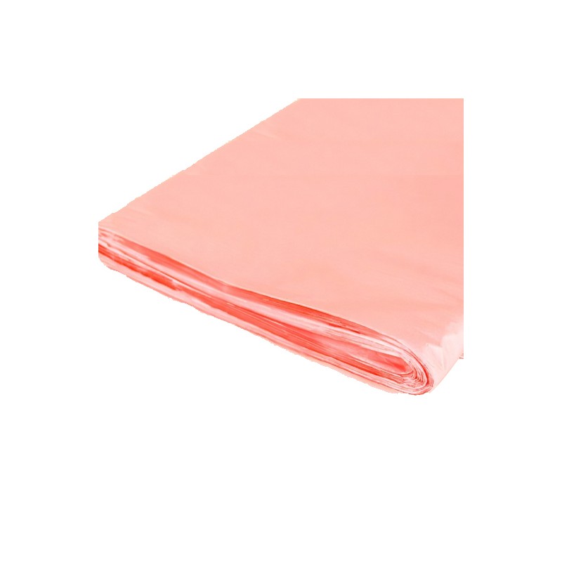 PAPEL CHINA SALMON 50X75 CMS. PAQUETE CON 1,000 PLIEGOS