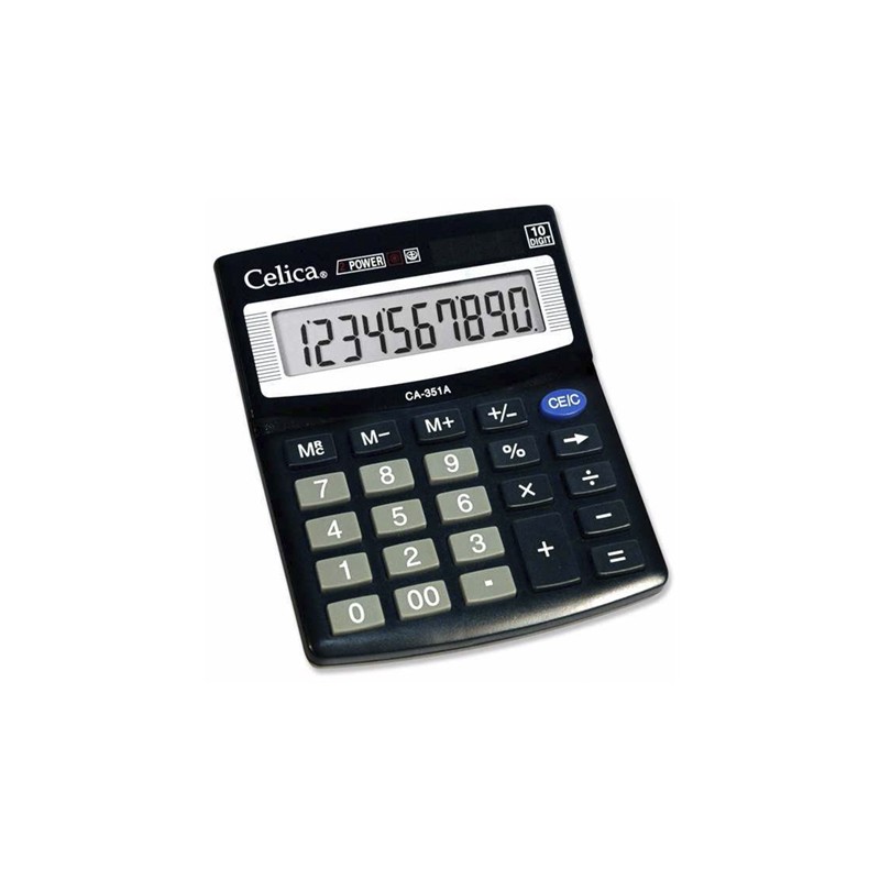CALCULADORA DE ESCRITORIO CELICA CA-351A 10 DIGITOS