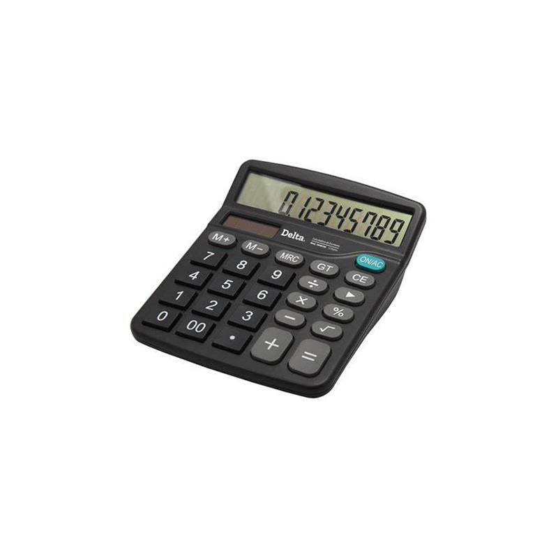 CALCULADORA DE ESCRITORIO DELTA MODELO 07808CDE 12 DIGITOS