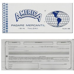 BLOCK PAGARES AMERICA 26 ORIGINAL 80 HOJAS