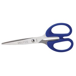 TIJERA DELFOS ACERO INOXIDABLE 6.25 PULGADAS D-320 PARA USO EN OFICINA Y COSTURA