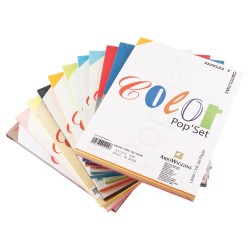 PAPEL BOND COLOR POP SET CARTA AZUL MARINO 19490 PAQUETE CON 100