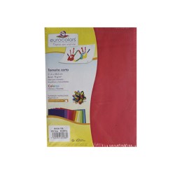 PAPEL BOND COLOR POP SET CARTA ROJO FLUORESCENTE PAQUETE CON 100