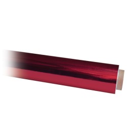 PAPEL METALICO UNIFOIL ROLLO CON 25 MTS ROJO ANCHO 61 CMS