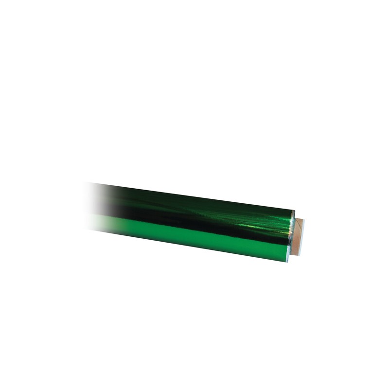 PAPEL METALICO UNIFOIL ROLLO CON 25 MTS VERDE ANCHO 61 CMS.