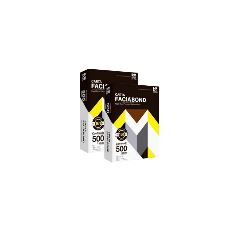 PAPEL BOND COPAMEX FACIA BLANCO CARTA 37 KGS. PAQUETE CON 500