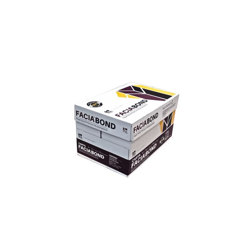 PAPEL BOND COPAMEX FACIA BOND BLANCO CARTA 37 KGS. CAJA CON 5,000 HOJAS
