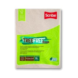 PAPEL BOND SCRIBE TREE FREE TERRA CARTA 37 KGS. PAQUETE CON 500