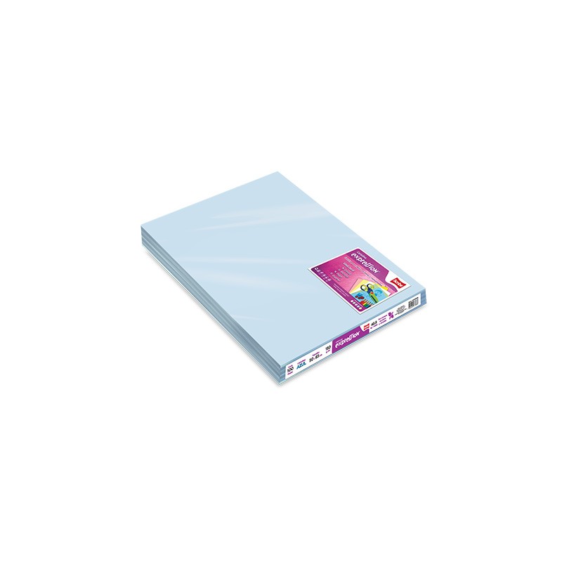 CARTULINA EXPRESSION SCRIBE AZUL 135 GRS. 50X65 CMS. PLIEGO
