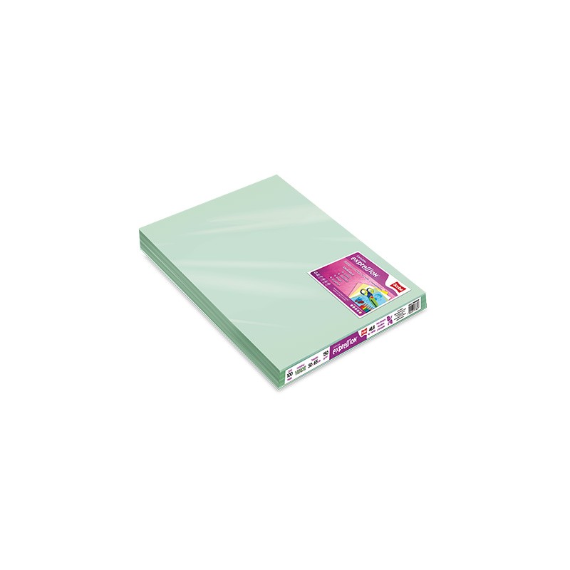 CARTULINA EXPRESSION SCRIBE VERDE 135 GRS. 50X65 CMS. PLIEGO