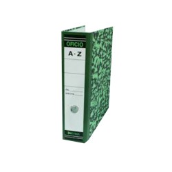 RECOPILADOR 2 ARGOLLAS KYMA REG-0-KY-OF OFICIO VERDE TRADICIONAL