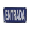 LETRERO ACRILICO 20X30 CMS. ENTRADA