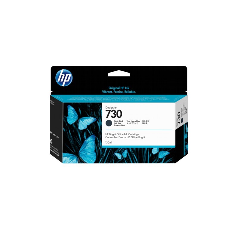 CARTUCHO INKJET HP 730 DESIGNJET P2V65A NEGRO MATE