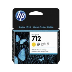 CARTUCHO INKJET HP 712 3ED69A AMARILLO