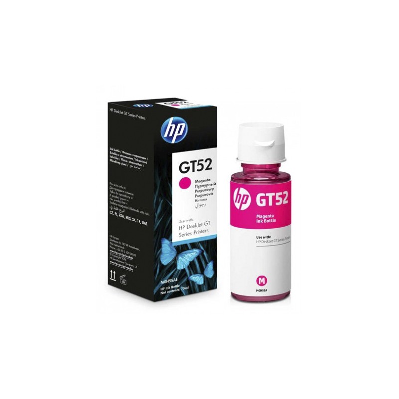 BOTELLA TINTA HP GT52 M0H55AL MAGENTA 70 ML