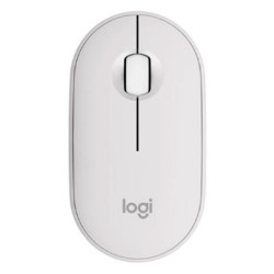 MOUSE INALAMBRICO LOGITECH M350 PEBBLE 2 BLANCO
