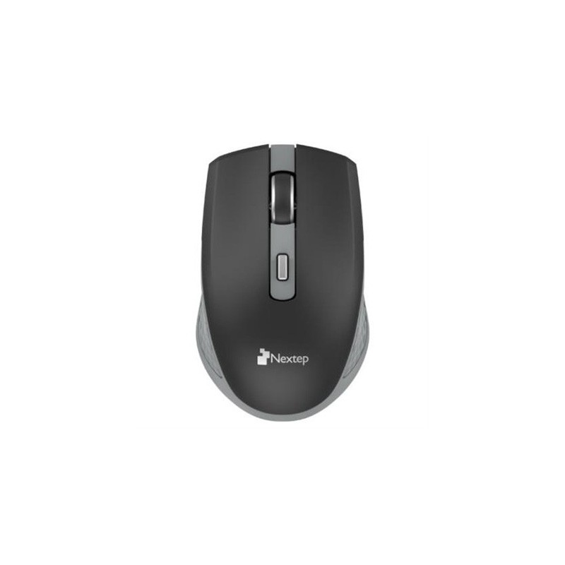 MOUSE INALAMBRICO RECARGABLE NEXTEP NE-413NG NEGRO/GRIS
