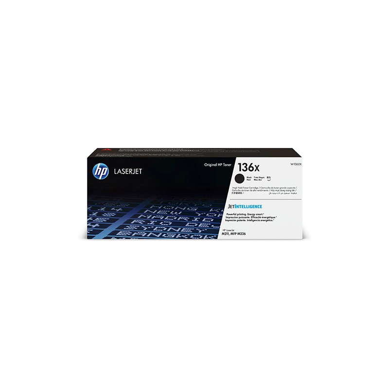 CARTUCHO TONER HP 136X W1360X NEGRO ALTO RENDIMIENTO