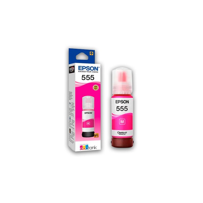 BOTELLA TINTA EPSON 555 T555320 MAGENTA