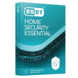 SOFTWARE ESET HOME SECURITY ESSENTIAL ANTIVIRUS 1 ANO 10 USUARIOS CAJA