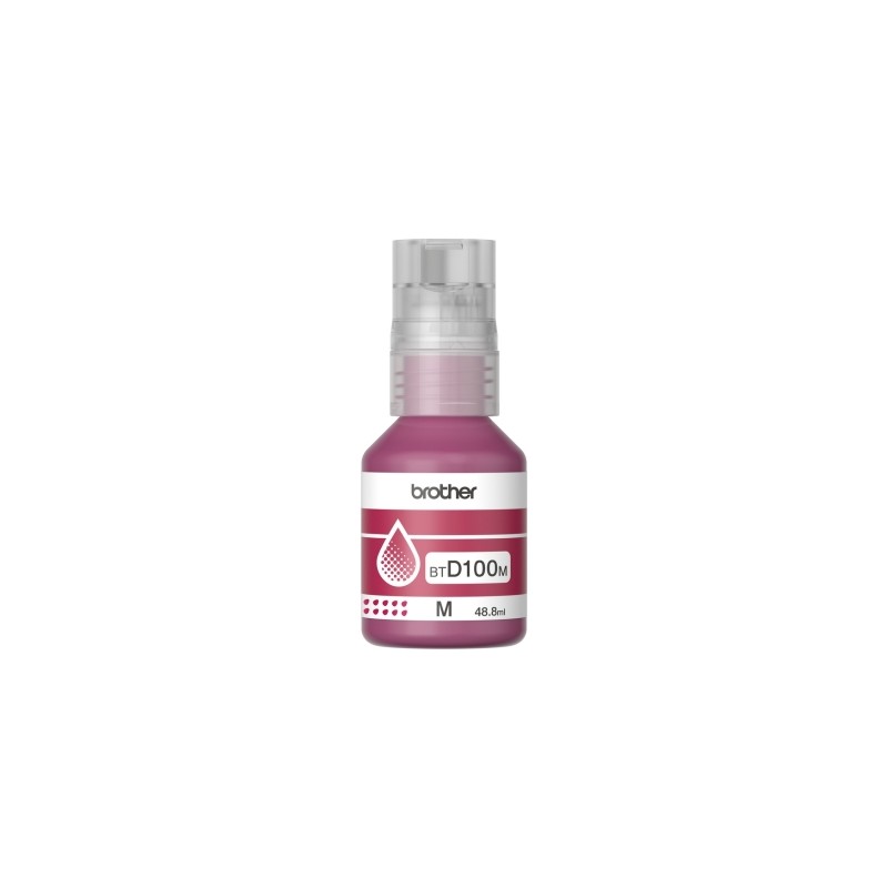 BOTELLA TINTA BROTHER BTD-100M MAGENTA