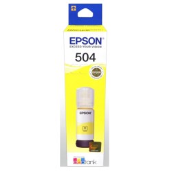 BOTELLA TINTA EPSON 504 T504420 AMARILLO