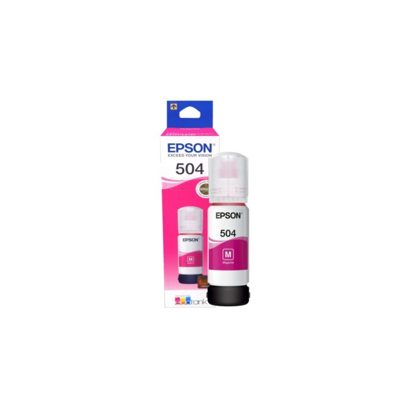 BOTELLA TINTA EPSON 504 T504320 MAGENTA