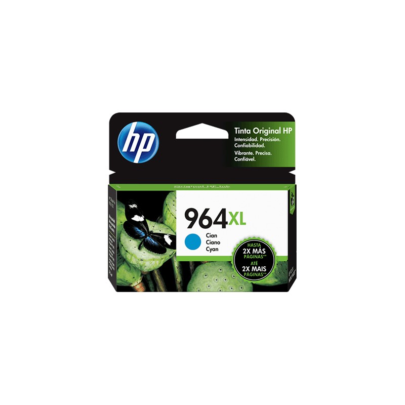CARTUCHO INKJET HP 964XL ALTO RENDIMIENTO CYAN