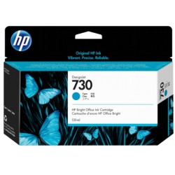 CARTUCHO INKJET HP 730 DESIGNJET P2V62A CYAN