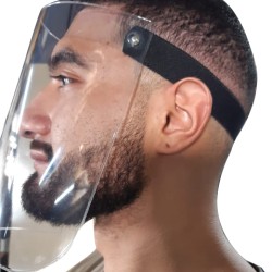 CARETA PROTECTORA FACIAL PVC 20X28X0.520 CON ELASTICO