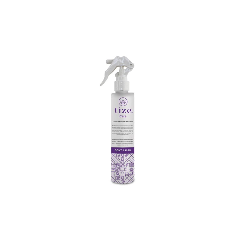 SANITIZANTE TIZE CARE ATOMIZADOR 250 ML.